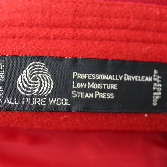 Vintage Members Only Pure Wool Mens Size 40 Bomber Jacket By Europe Craft - Picture 7 of 7